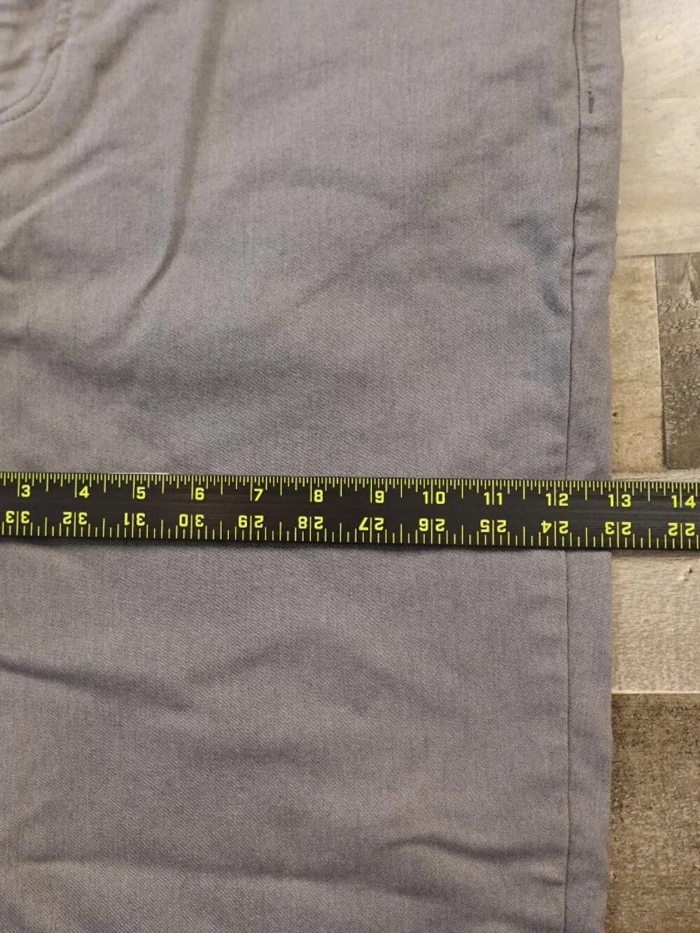 Banana Republic Traveler Athletic Tapered Jeans Men’s 38x32 Smoke‎ Gray